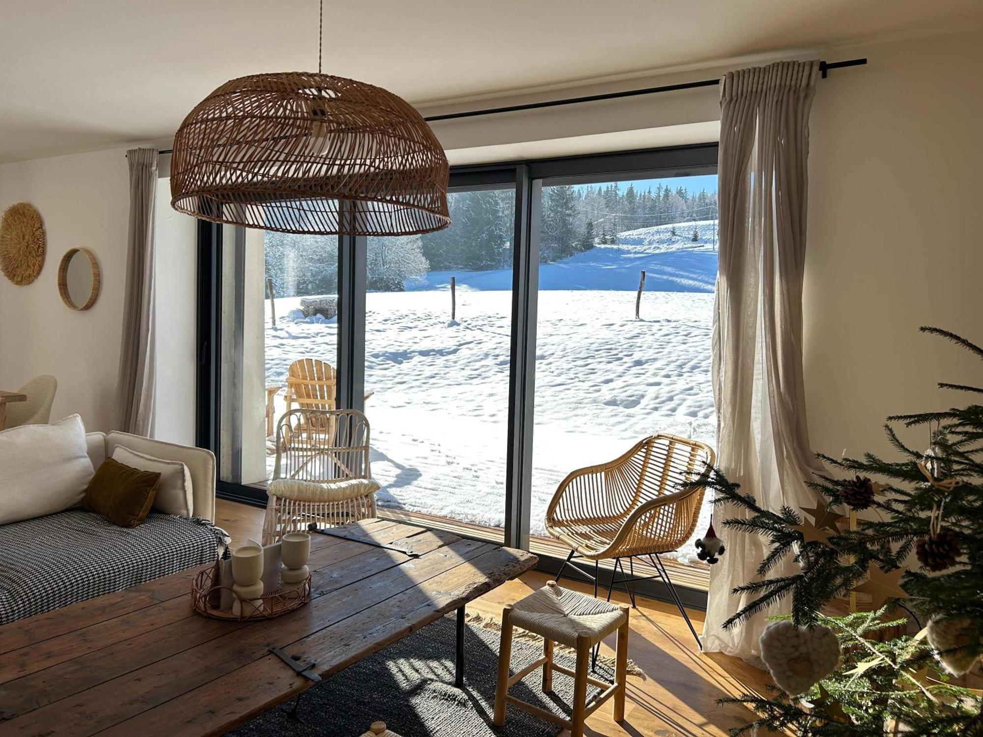 Gite De Prestige En Pleine Nature Prémanon Exteriör bild